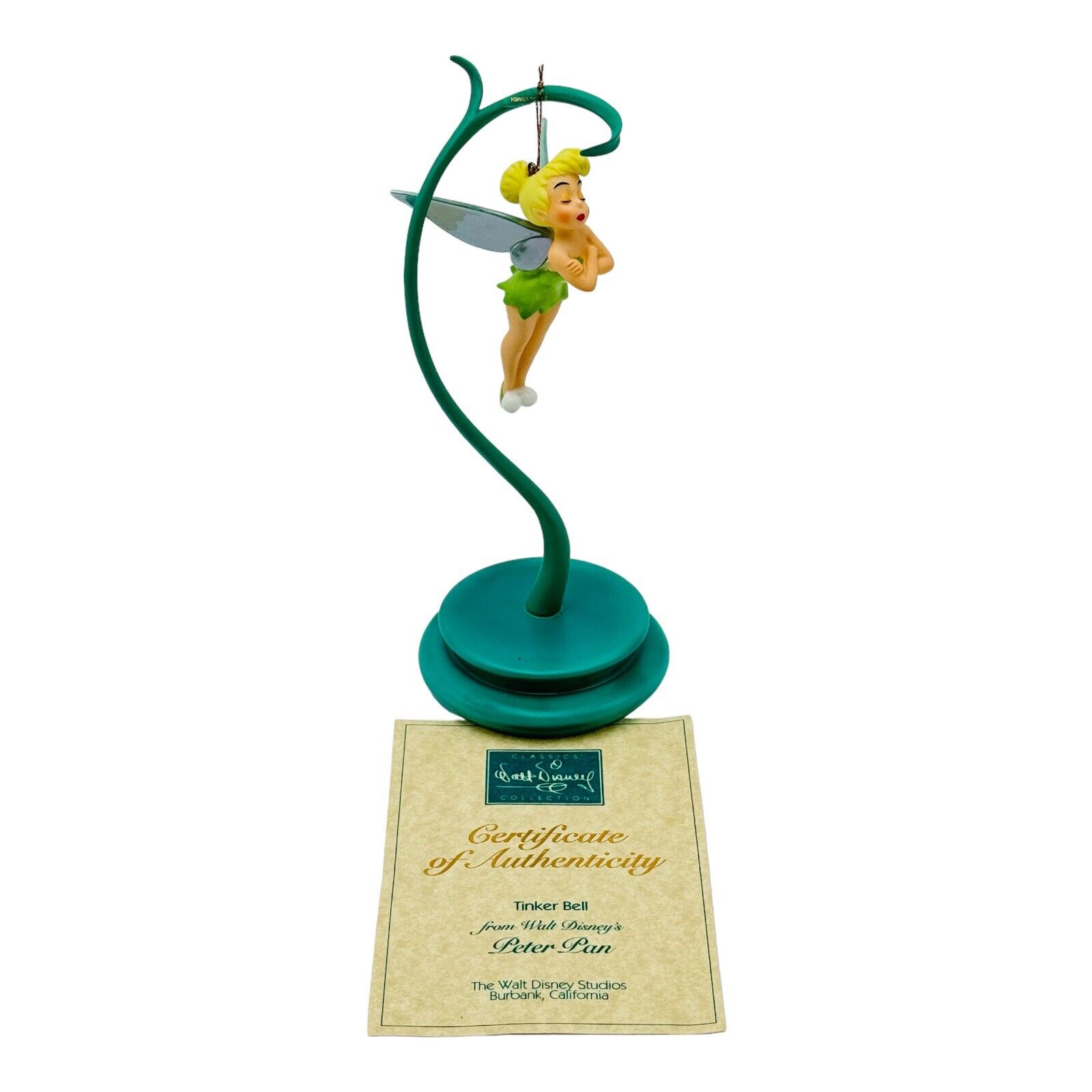 WDCC Disney Tinker Bell Ornament Figurine With Stand 1996 RETIRED