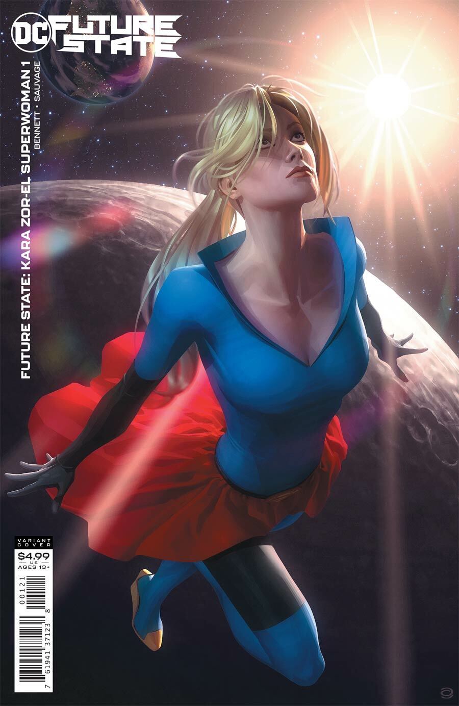 Future State Kara Zor-El Superwoman #1 Cover B Variant Alex Garner Card Stock
