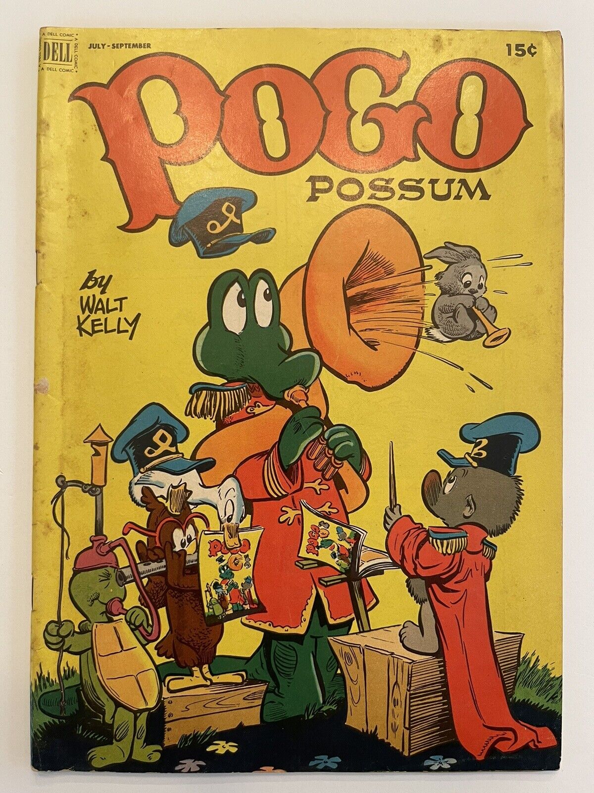 Pogo Possum #10, July 1952 Golden Age Dell Comic by Walt Kelly | FN