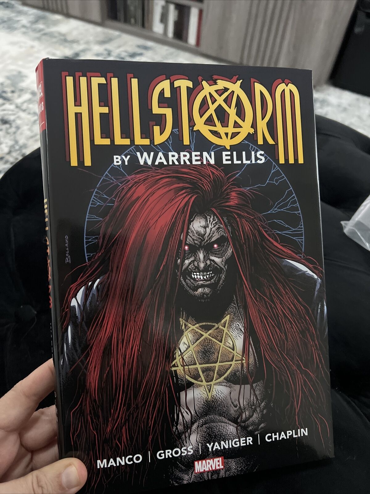 Hellstorm By Warren Ellis Omnibus Marvel Hardcover Leonardo Manco Son Of Satan