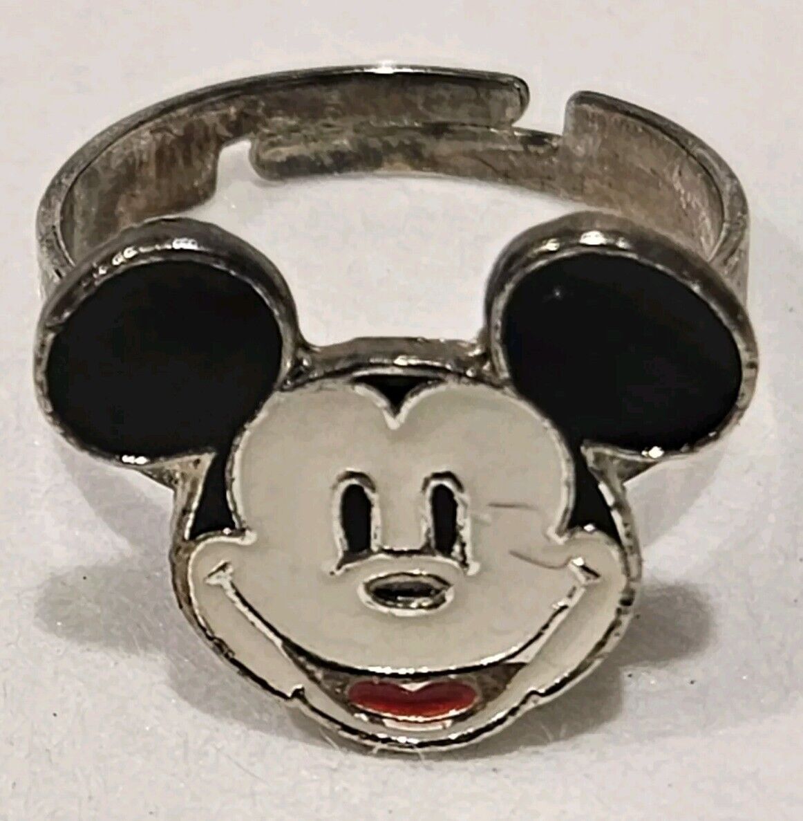 Vintage Mickey Mouse Ring Adjustable