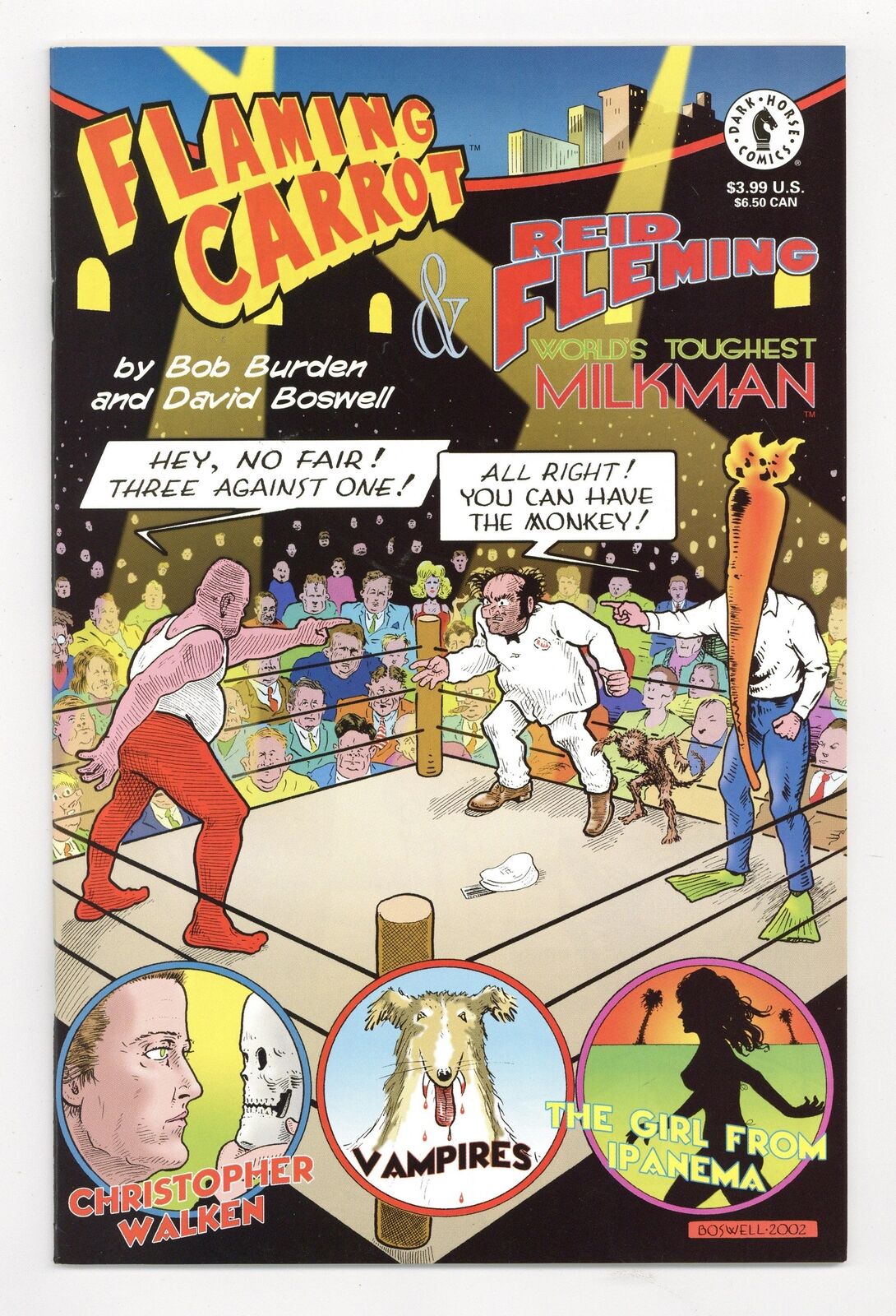 Flaming Carrot and Reid Fleming, World's Toughest Milkman #1 VF- 7.5 2002