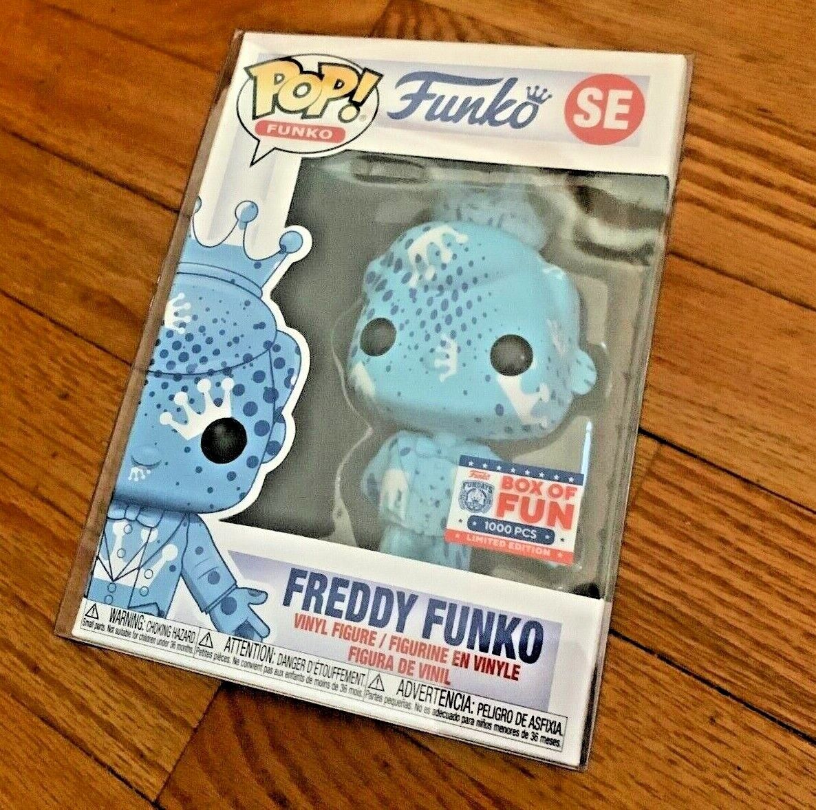 Freddy Funko Special Edition Mint  Condition Aqua Box of Fun 1000 Pieces