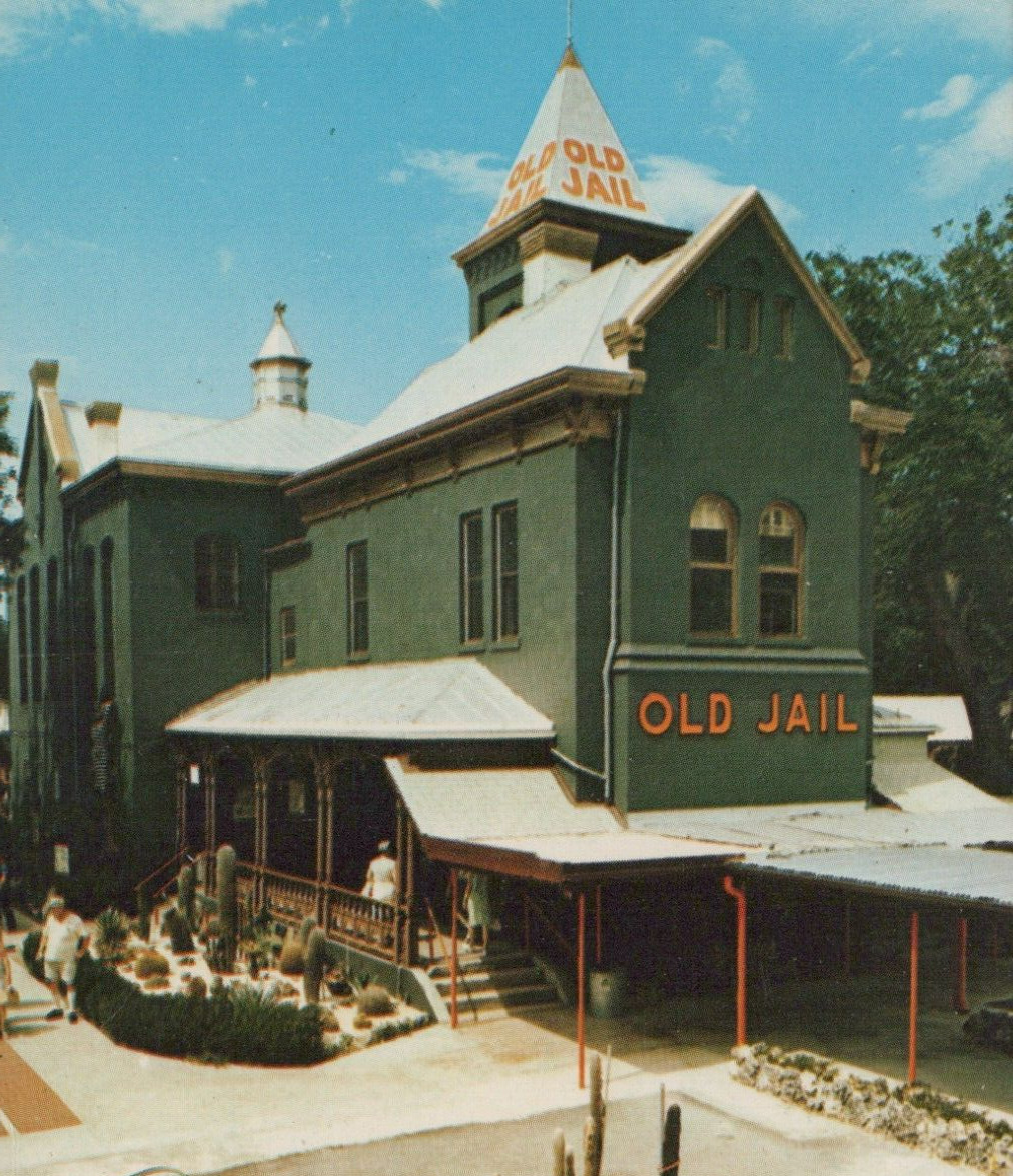 Historic Old Jail in Oldest City St. Augustine Florida Chrome Vintage Post Card