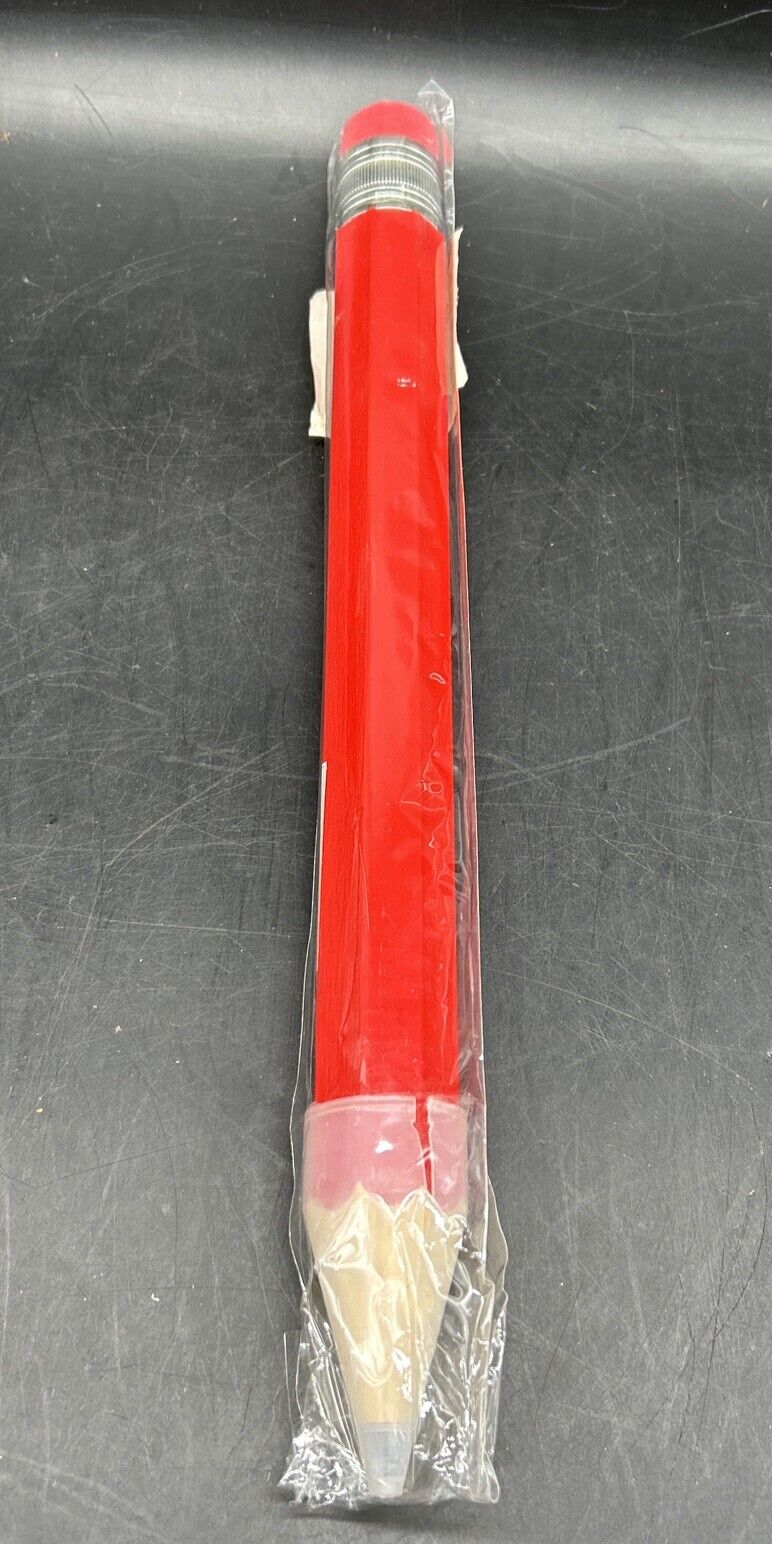 Giant Pencils Red Wooden Pencil 14 Inch Giant Pencil Props Big Jumbo Extra