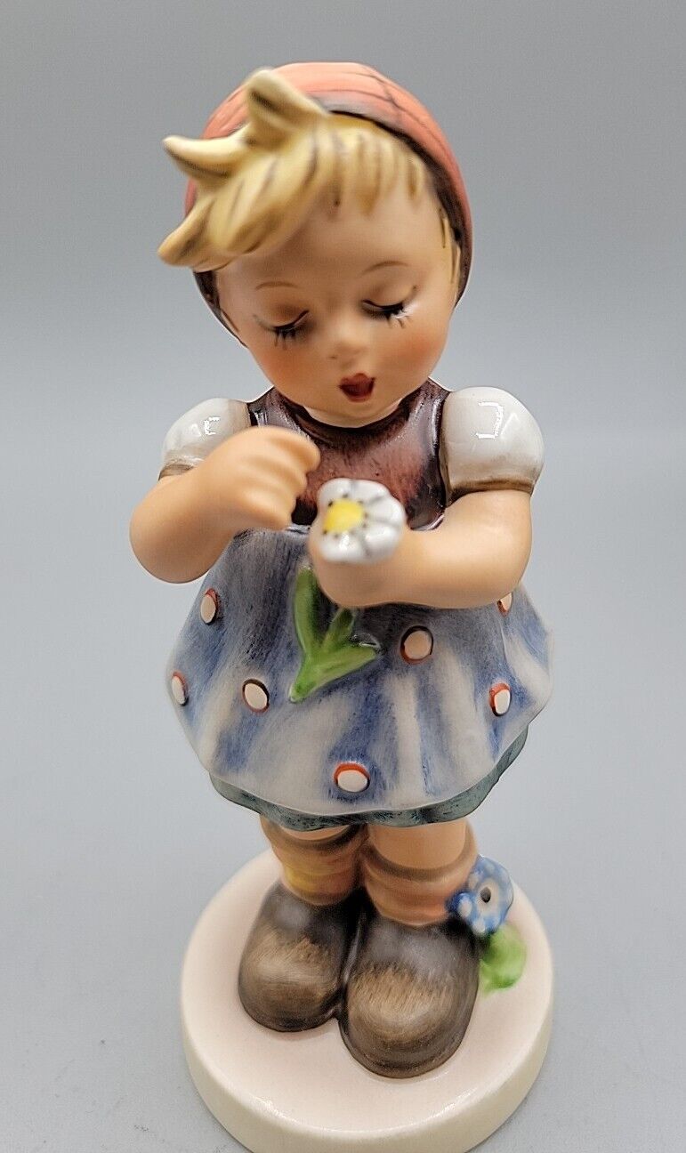 Goebel Hummel Daisies Dont Tell 1972 Limited 5 Rare 380 Collectors Club Germany 