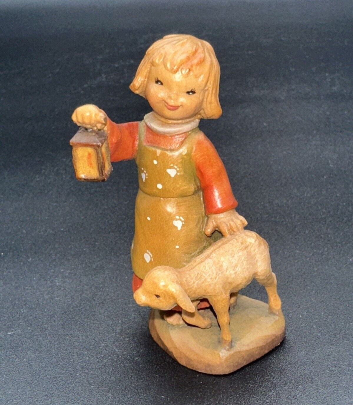 VTG ANRI Italy “Leading The Way” Carved Figure 3\