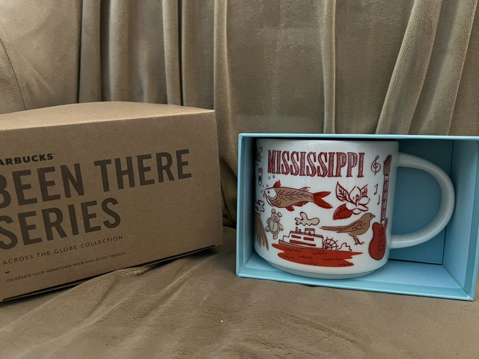 Starbucks 2021 Mississippi Been There Collection Coffee Mug NEW IN BOX