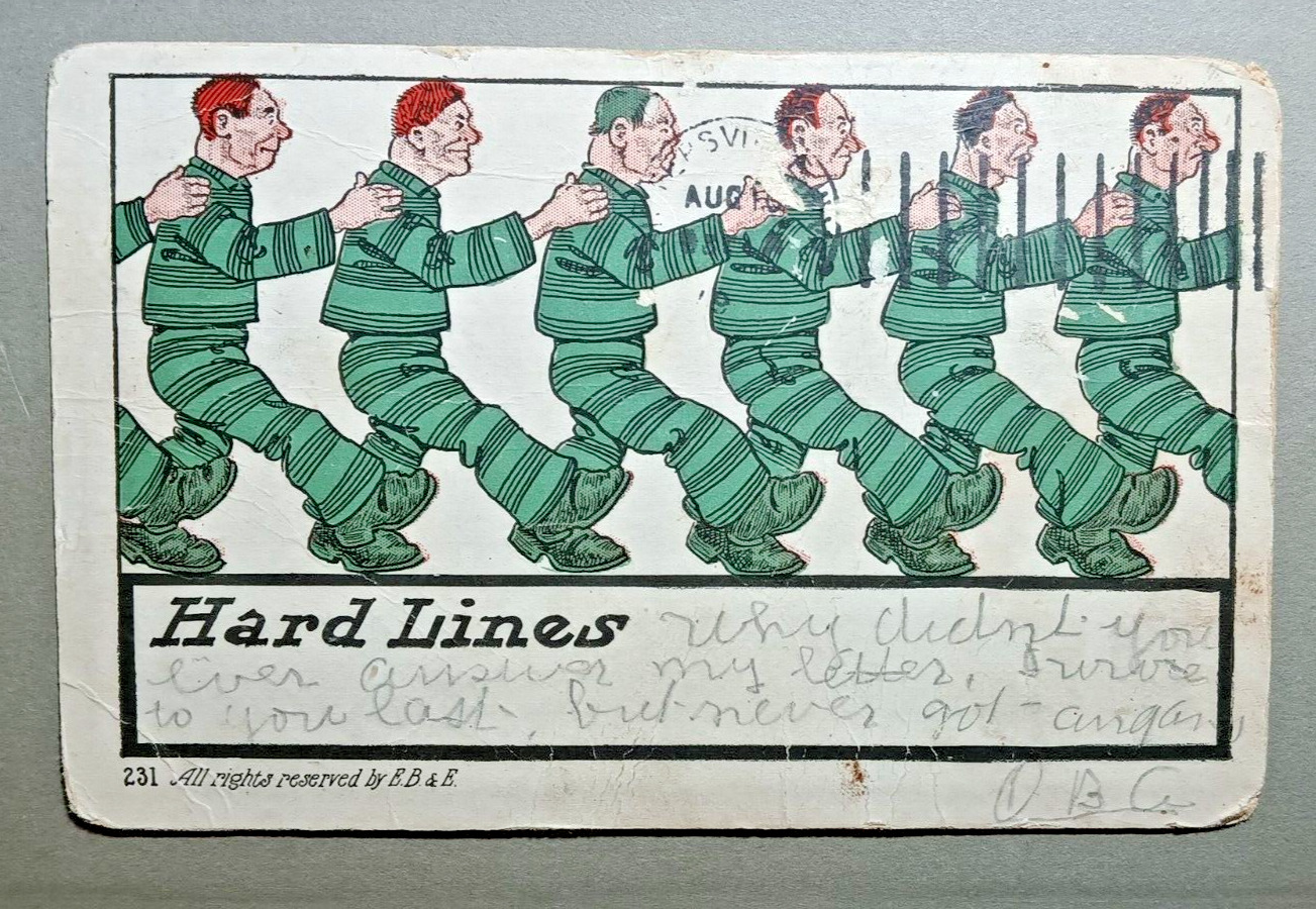 vintage postcard 1908 
