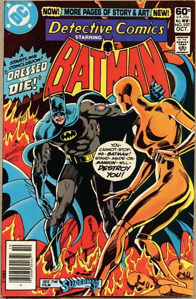 Detective Comics #507-1981 vf 8.0 Batman / Manikin Batgirl Don Newton