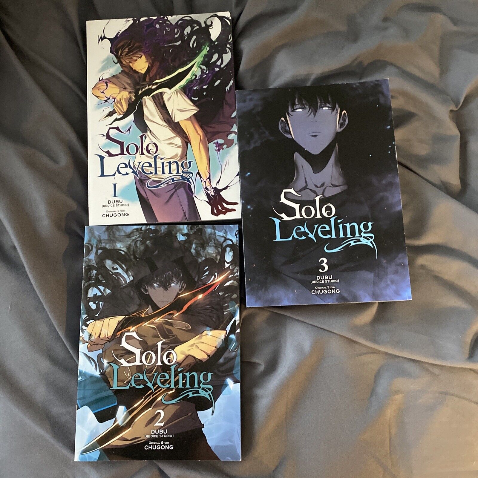 Solo Leveling Manga 1-3 English