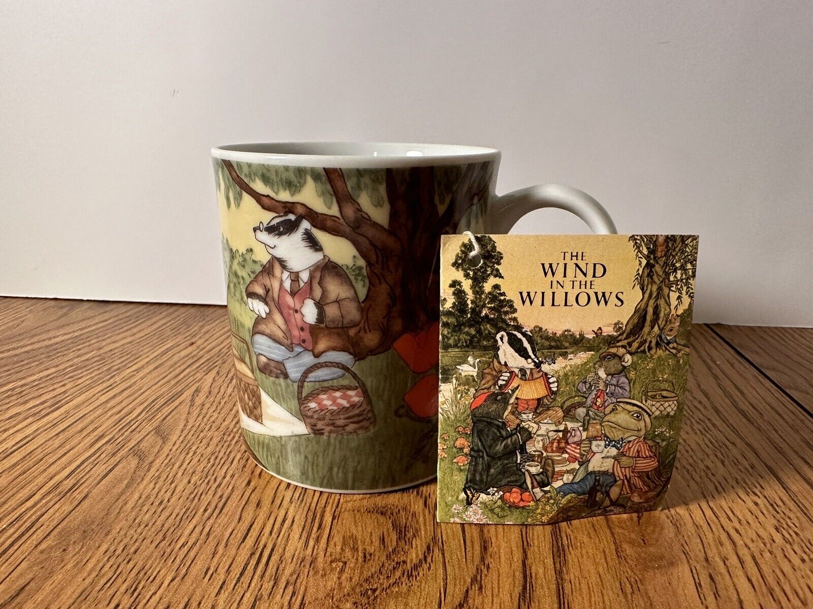 Vintage 1980 Sigma The Wind in the Willows MUG story of Toad, Ratty With Tag