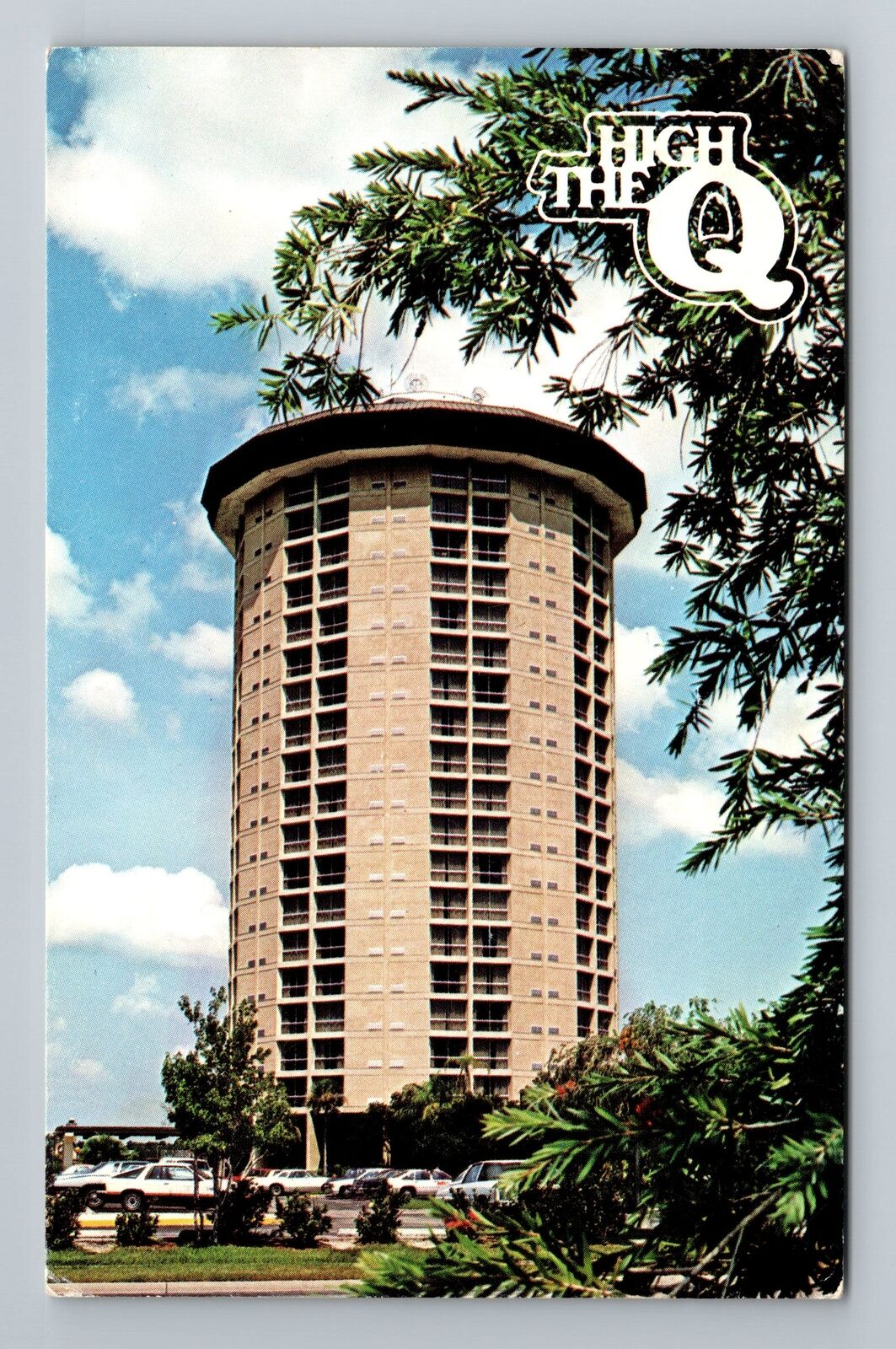 Orlando FL-Florida, Quality Inn High Q, Advertising, Vintage Postcard