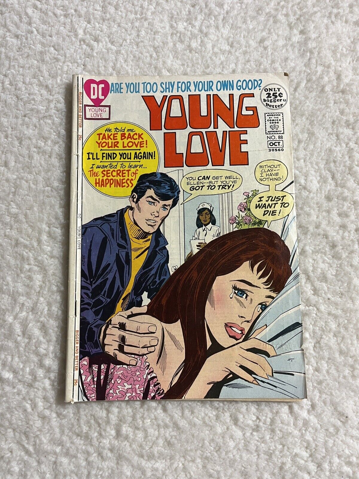 Young Love #88 DC Comics 1971 Bronze Age Romance Book