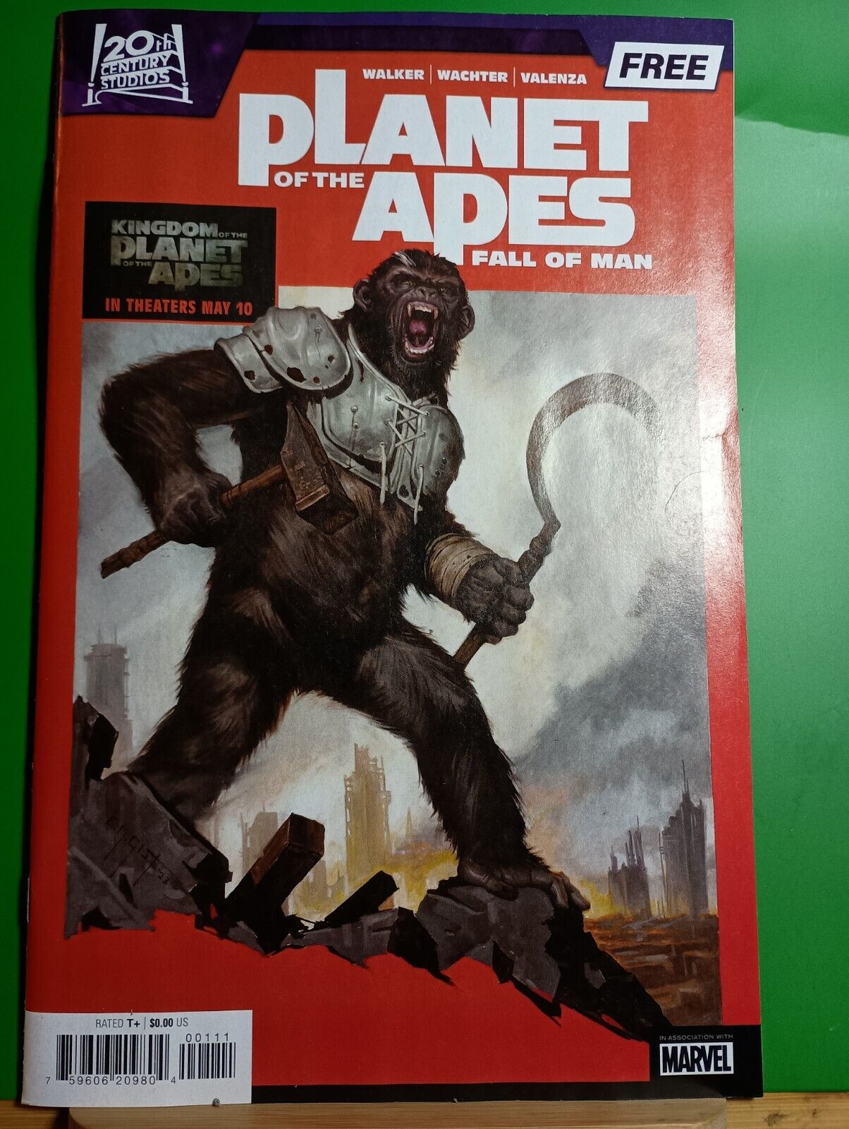 UNSTAMPED 2024 Planet Apes Sampler Promotional Giveaway Comic Book 