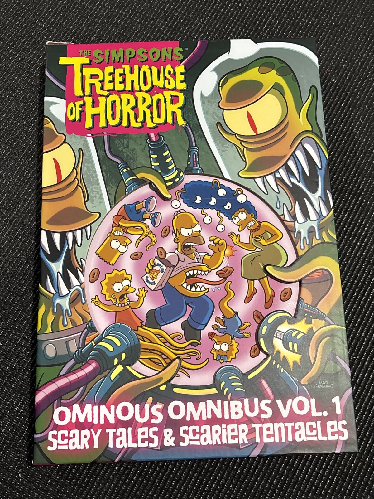 The Simpsons (Treehouse of Horror) Ominous Omnibus Vol. 1 Glow In Dark Cover