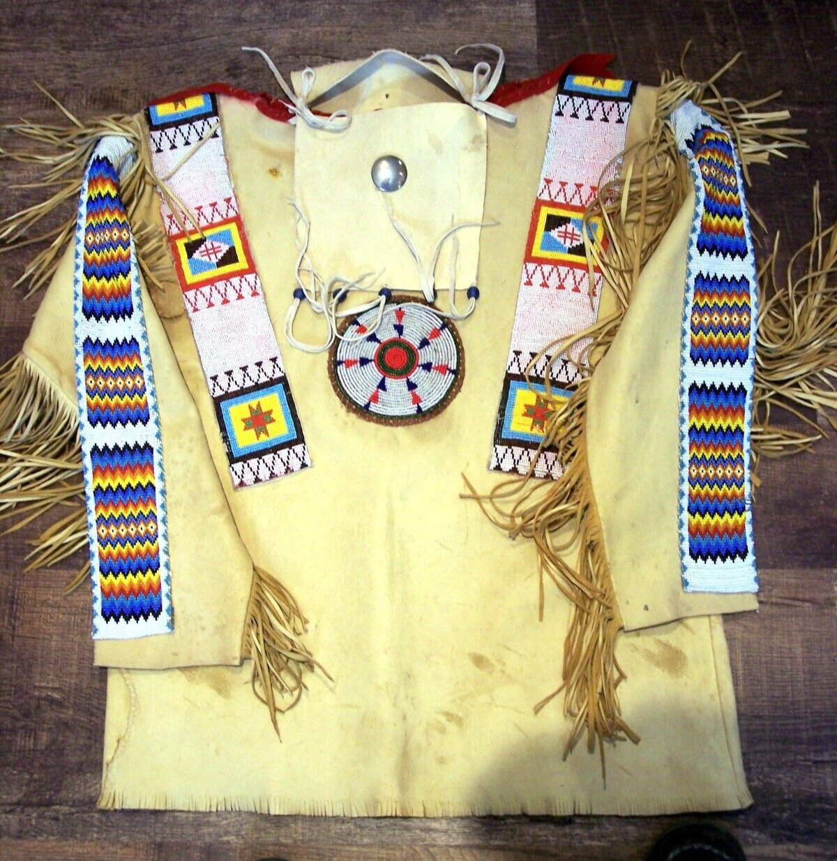 Vintage Northern Plains War Shirt -  Large, Beautiful & Amazing