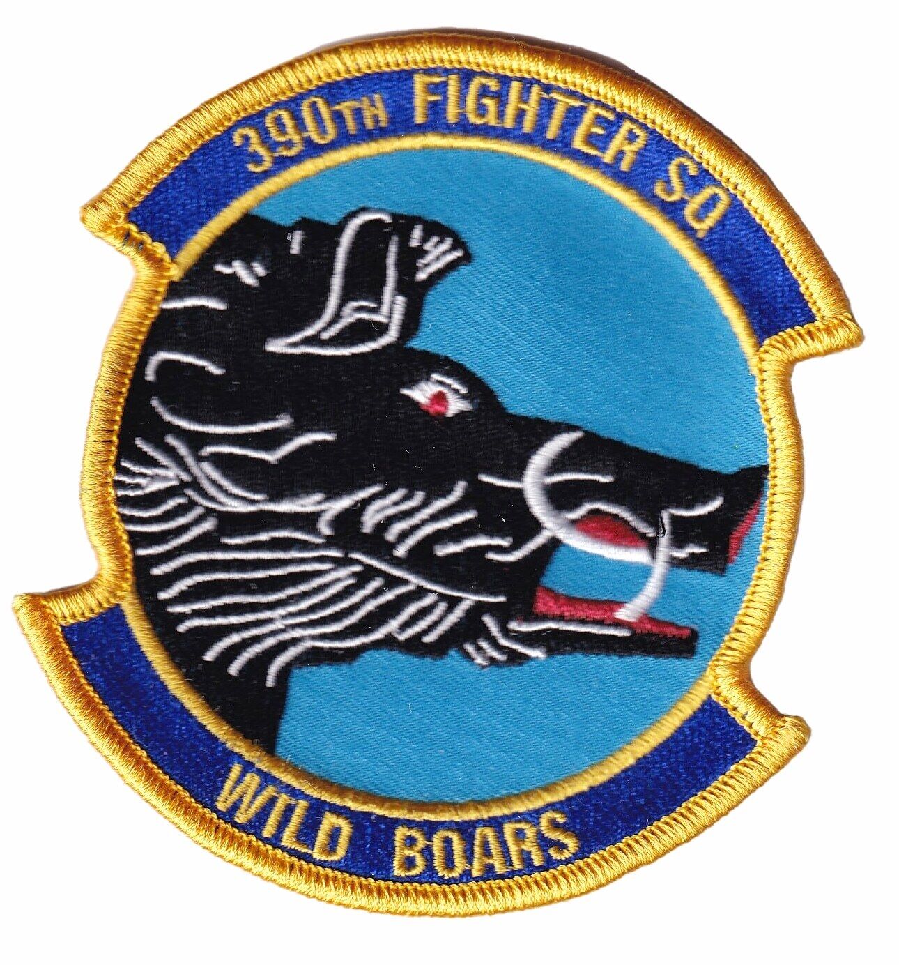 390th Fighter Squadron Patch - With Hook and Loop, 4\