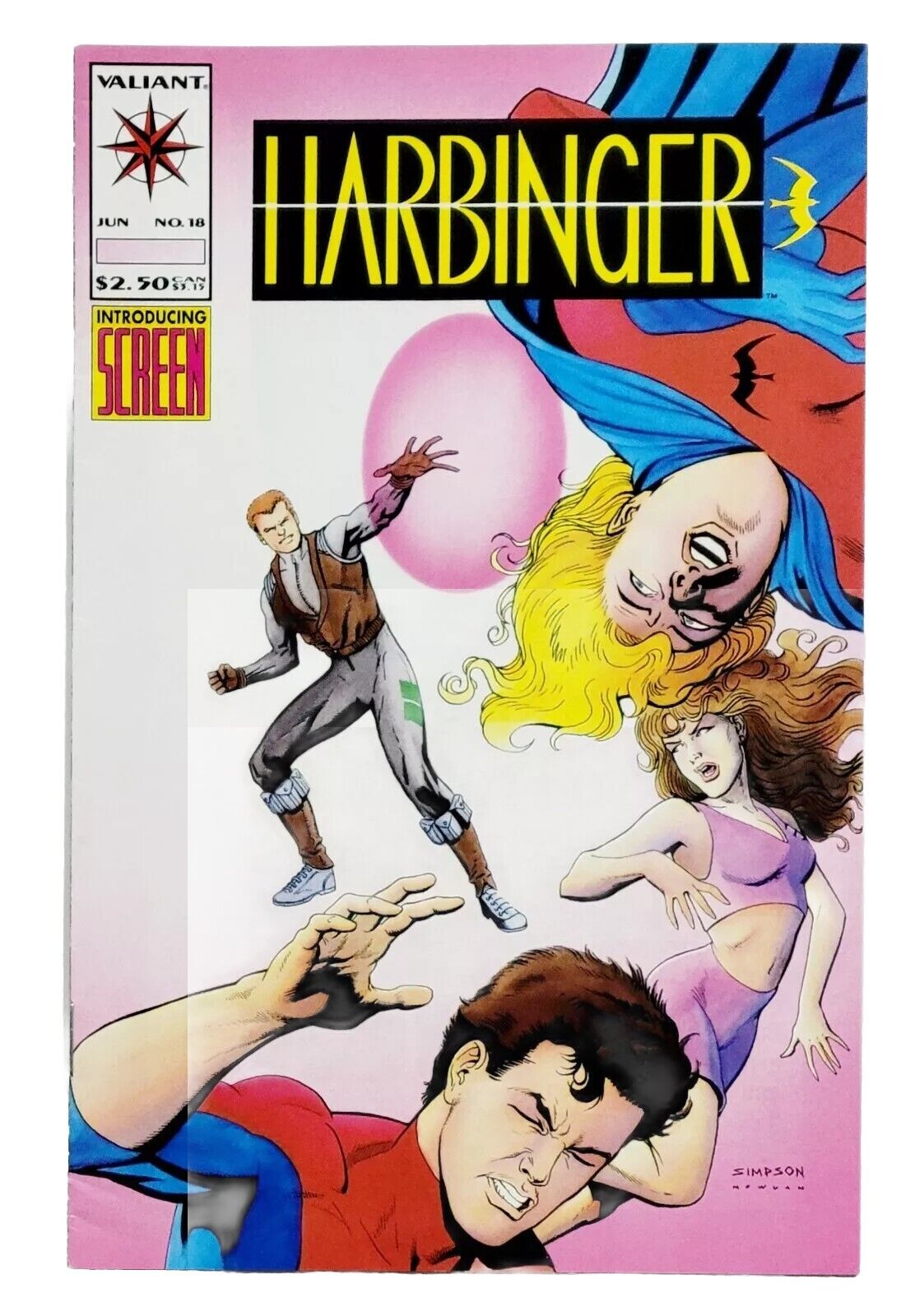 HARBINGER #18 - 1993 Valiant Comics 1st App of Screen - VGC