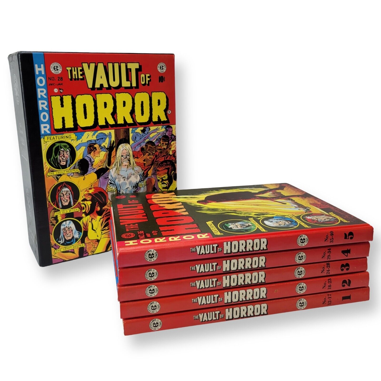 The Complete Vault of Horror Hardcover Box Set Russ Cochran EC Comics Vol 1-5