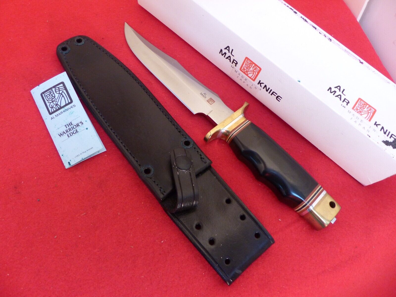 Al Mar Seki Japan De Oppresso Liber A-1 SOG made 4008 fixed blade knife