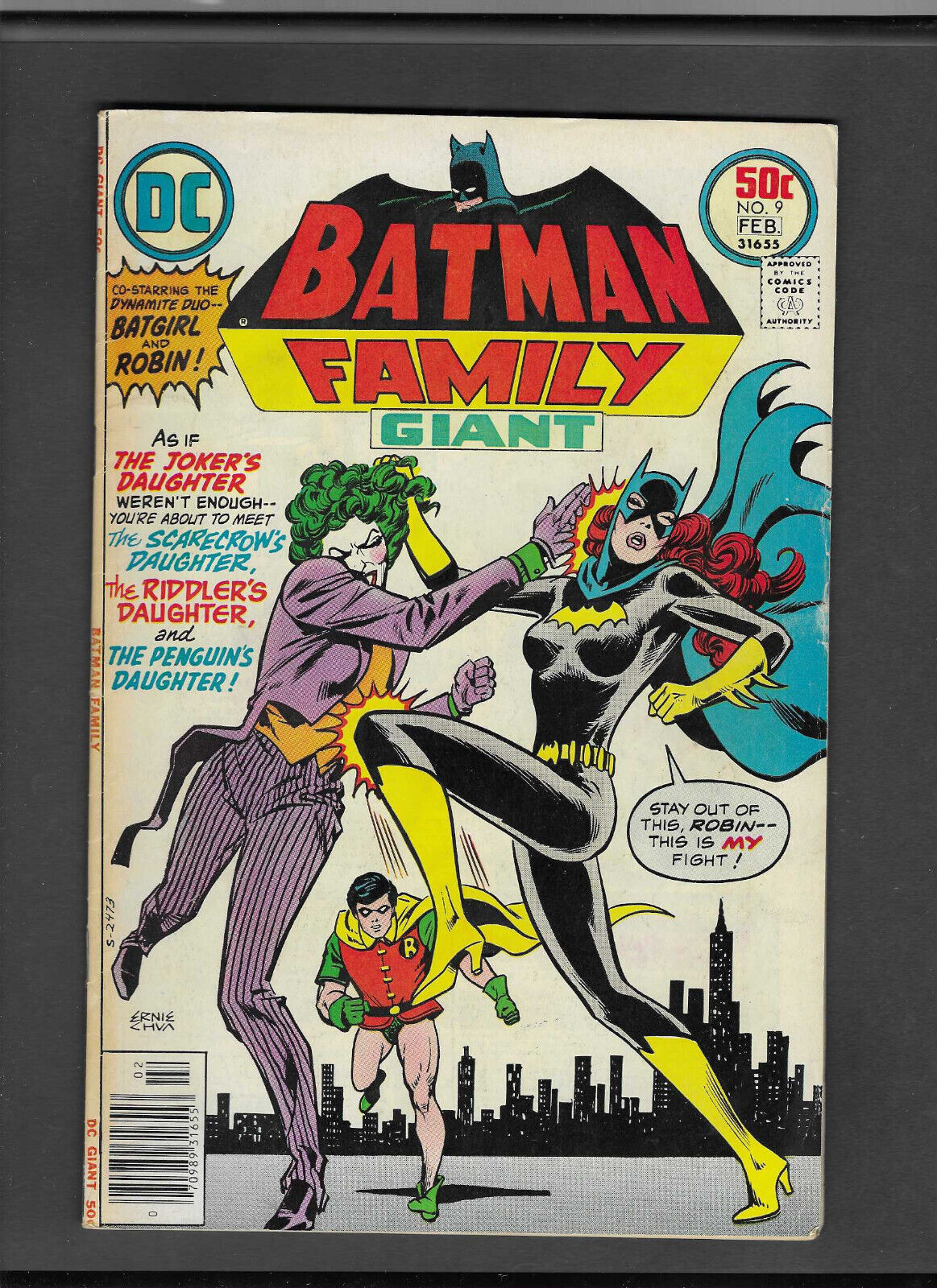 Batman Family #9 (1975 series) Scarecrow, Riddler, Penguin & Joker's Daughters