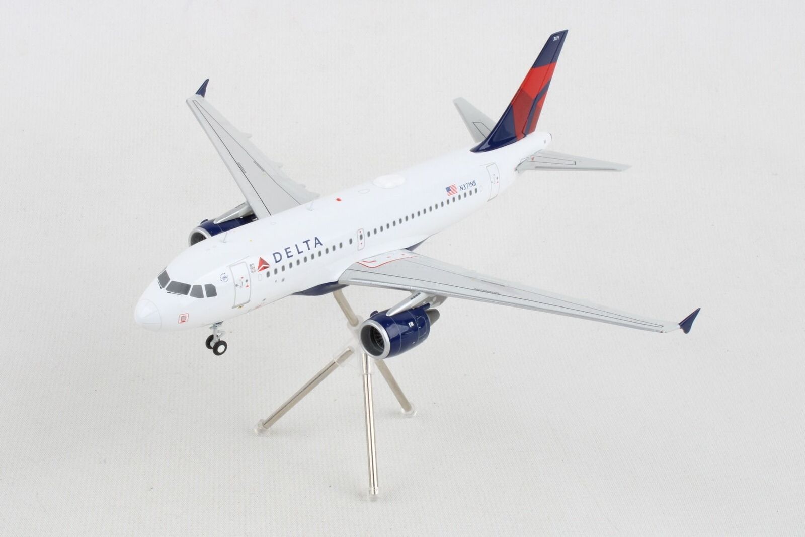 Gemini Jets G2DAL1108 Delta Airlines Airbus A319-100 N371NB Diecast 1/200 Model