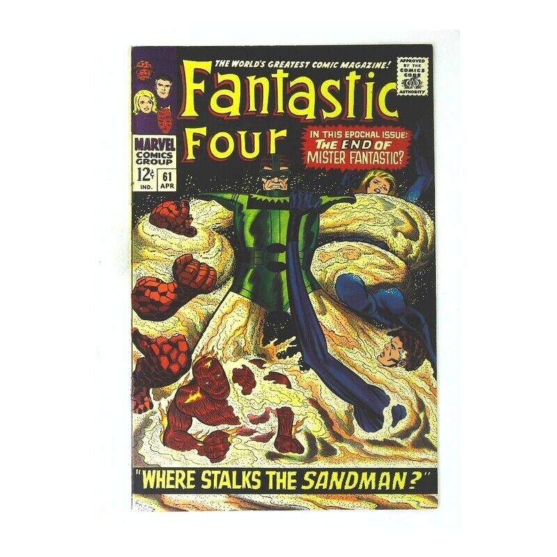 Fantastic Four (1961 series) #61 in Very Fine condition. Marvel comics [j`