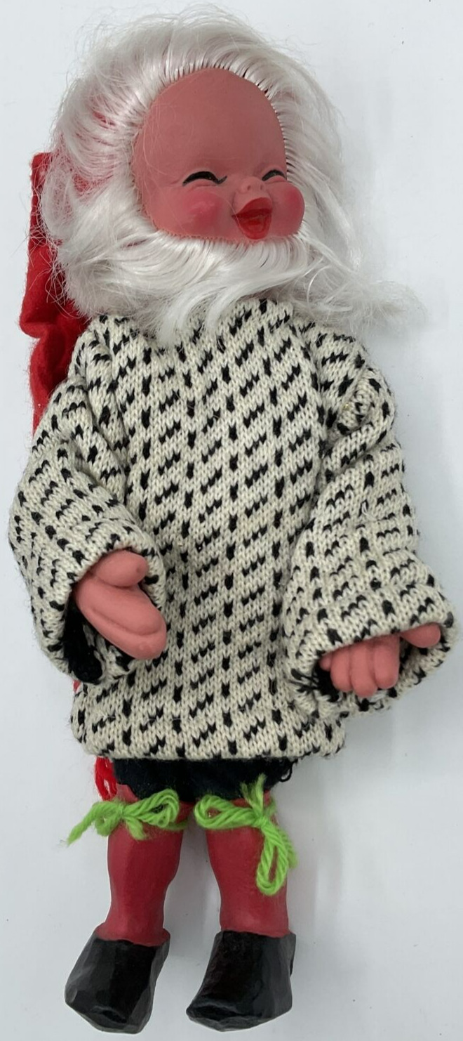 Vintage Norwegian Arne Hasle Nisse Doll Nordic Christmas Elf Folklore