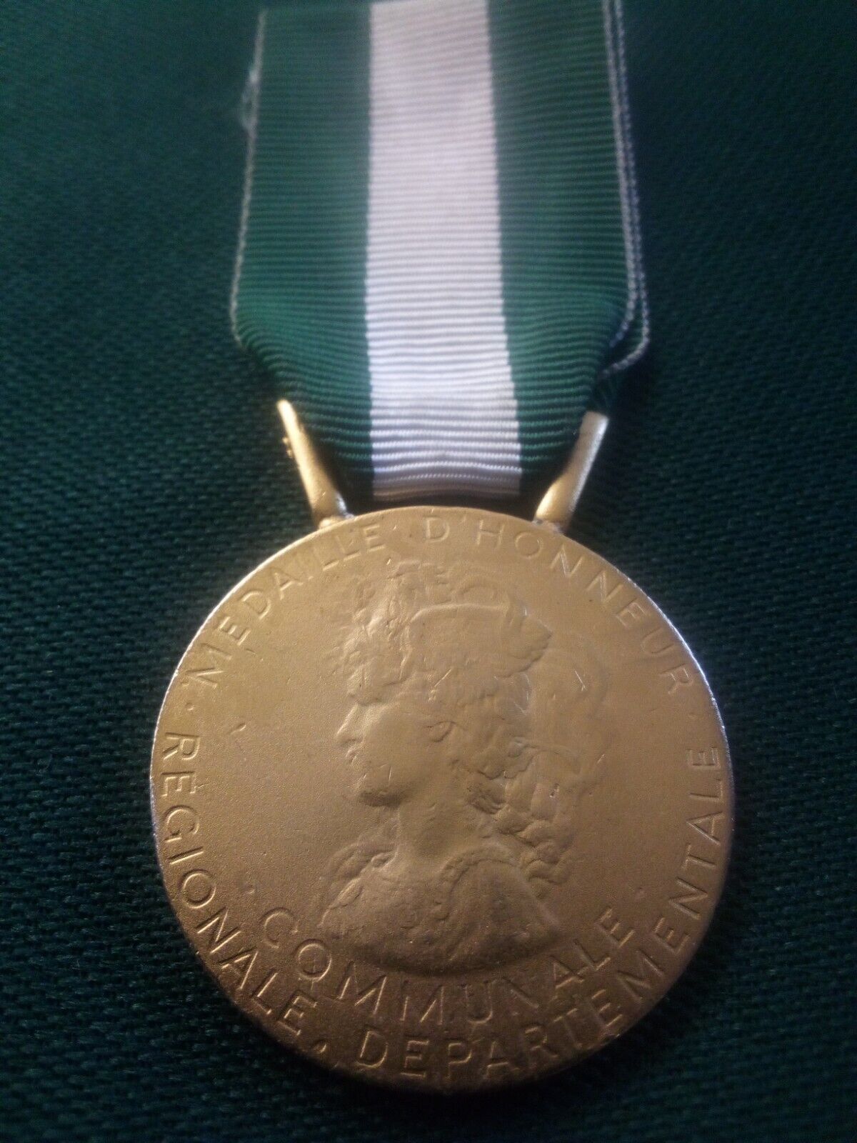 France Medals Regional Community Government ( Gold )