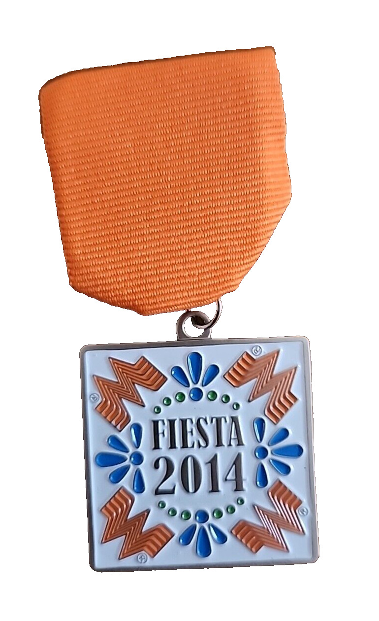 2014 WHATABURGER San Antonio Fiesta Square Medal **FREE SHIPPING**