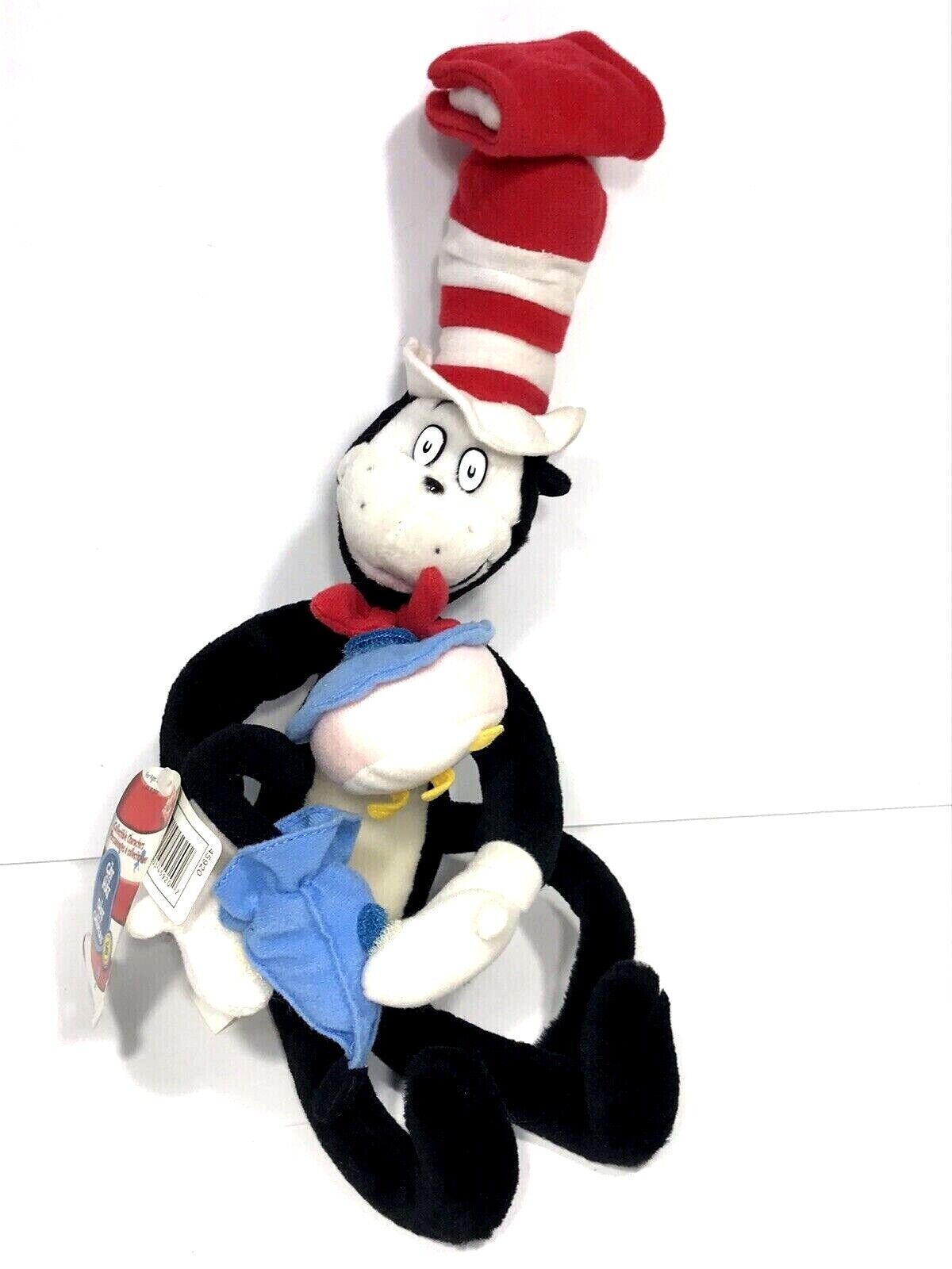2003 The Cat In The Hat Dr. Seuss 16” Plush Official Movie Merchandise w/Tags