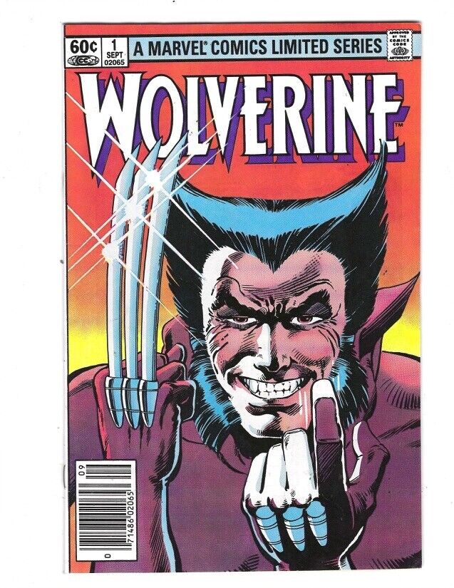 Wolverine Limited Series #1,2,3,4 Marvel 1982 High Grade Beauties Frank Miller