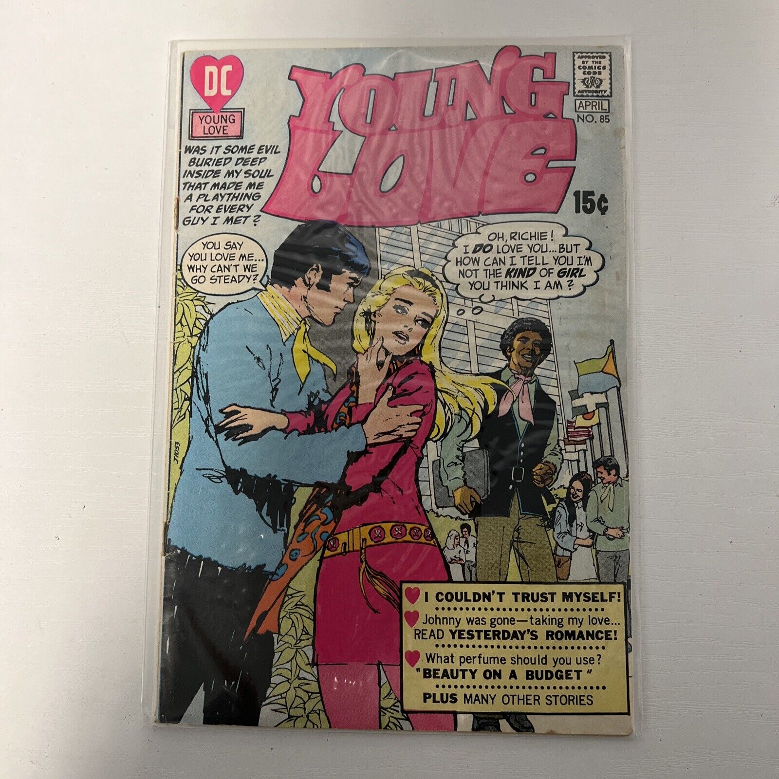 1971 DC - Young Love # 85 - Very Good Condition