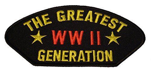 WWII WORLD WAR II TWO 2 THE GREATEST GENERATION PATCH PACIFIC EUROPE