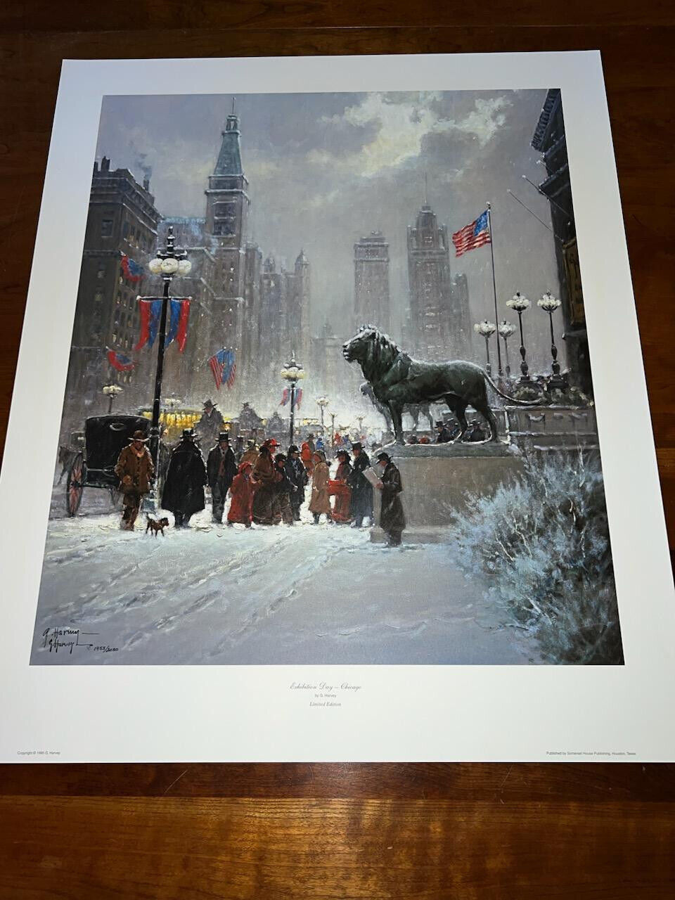 G Harvey, Exhibition Day - Limited Edition w/COA