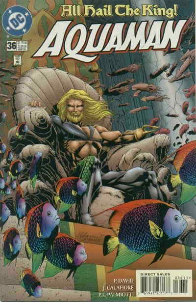 Aquaman (5th Series) #36 VF/NM; DC | Peter David All Hail the King - we combine