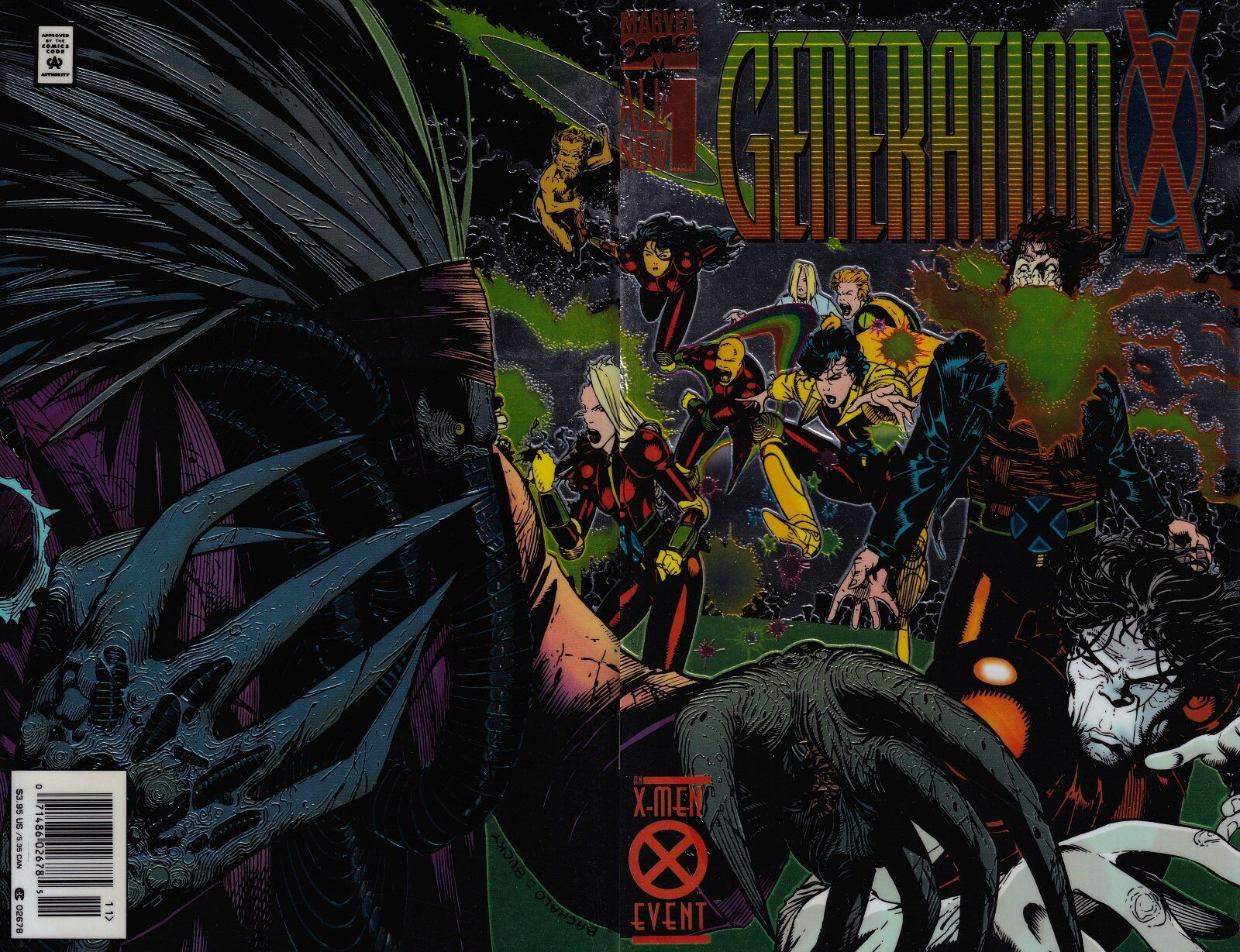 Generation X #1 Newsstand Chromium Cover (1994-2001) Marvel