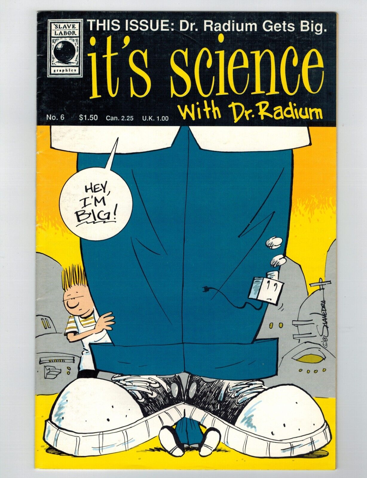 It\'s Science #6 Comic Book October 1987 Slave Labor Graphics