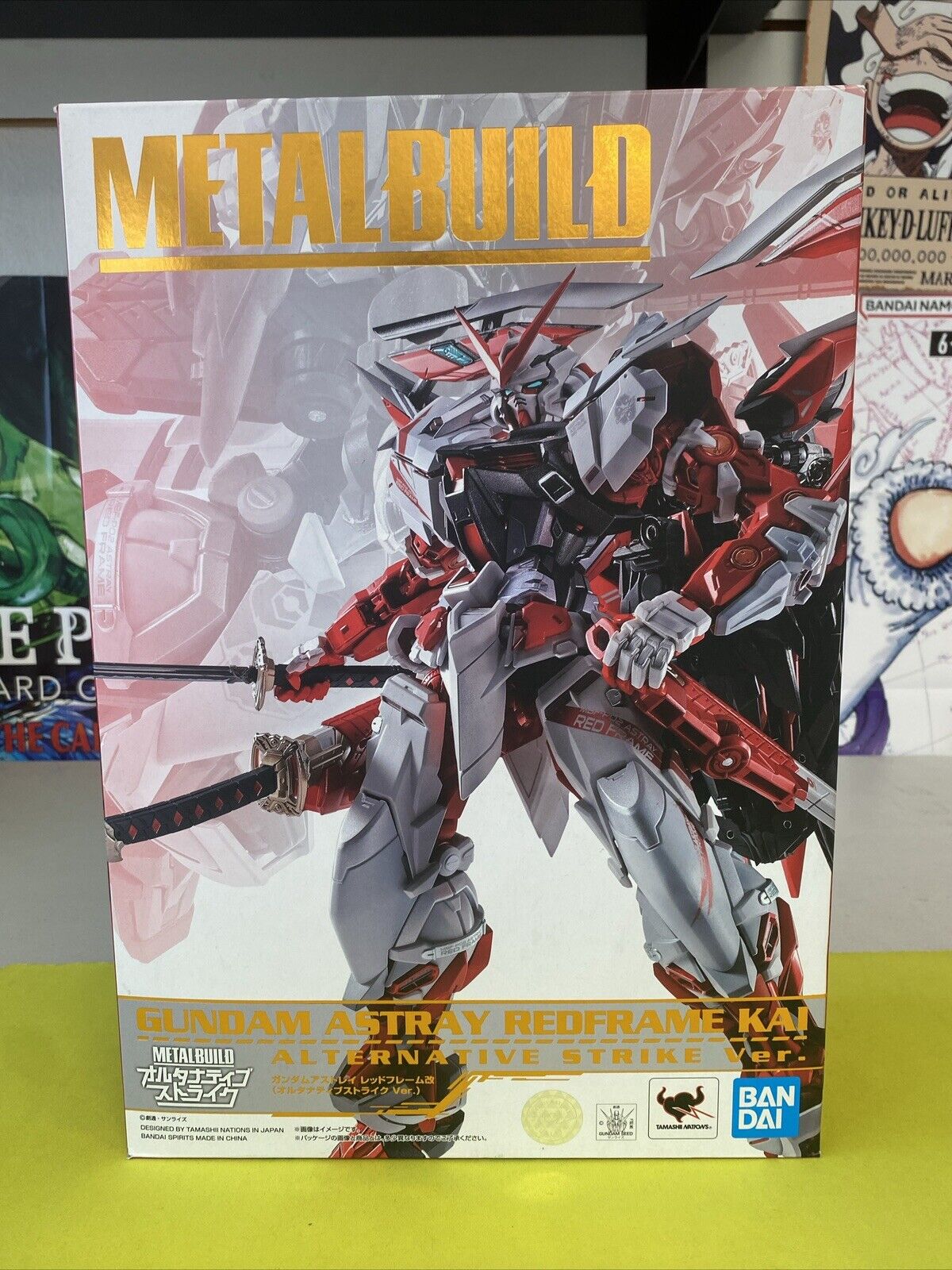 METAL BUILD Gundam Astray Red Frame Kai Alternative Strike ver Figure Bandai