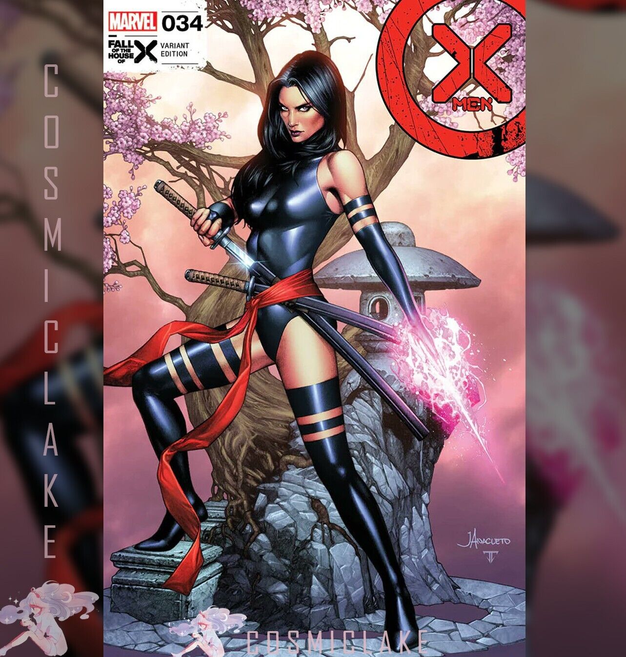 X-MEN #34 JAY ANACLETO PSYLOCKE EXCLUSIVE VARIANT PREORDER 5/1 ☪