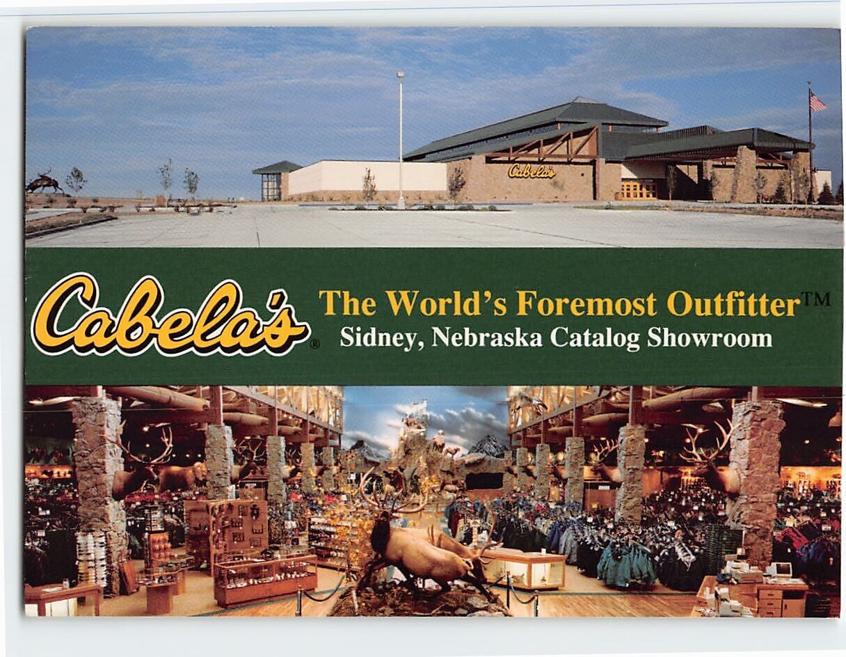 Postcard Cabela\'s, The World\'s Foremost Outfitter, Sidney, Nebraska