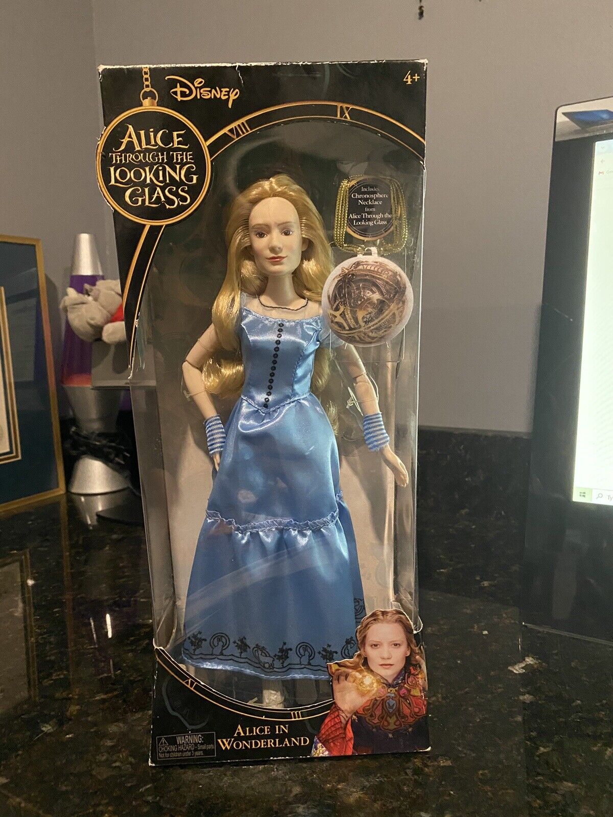 Disney Through The Looking Glass Alice In Wonderland Doll New In Box