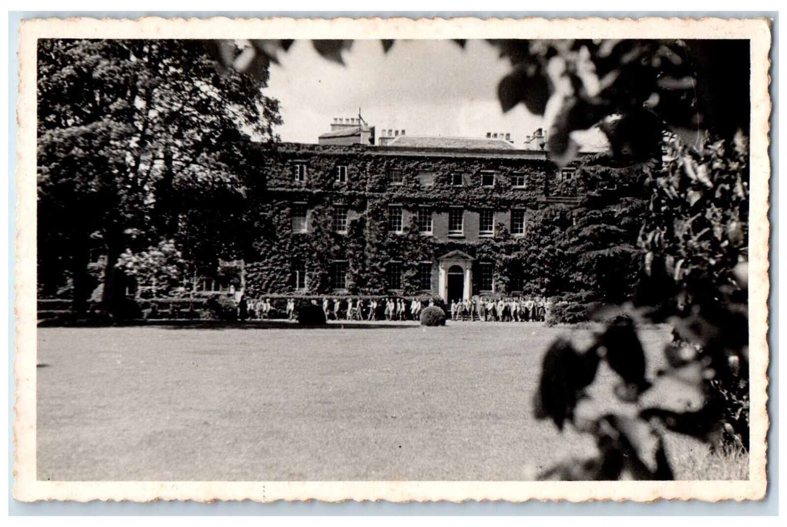 c1920s Holy Family Convent Pitsford Northamptonshire England RPPC Photo Postcard
