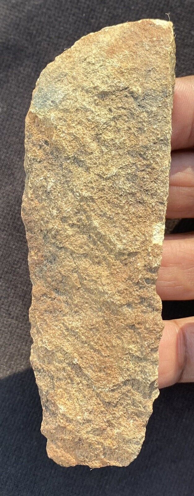 Rare Neolithic Native Americans Limestone Stone Knife Artifact 4-1/2” L.. Sharp
