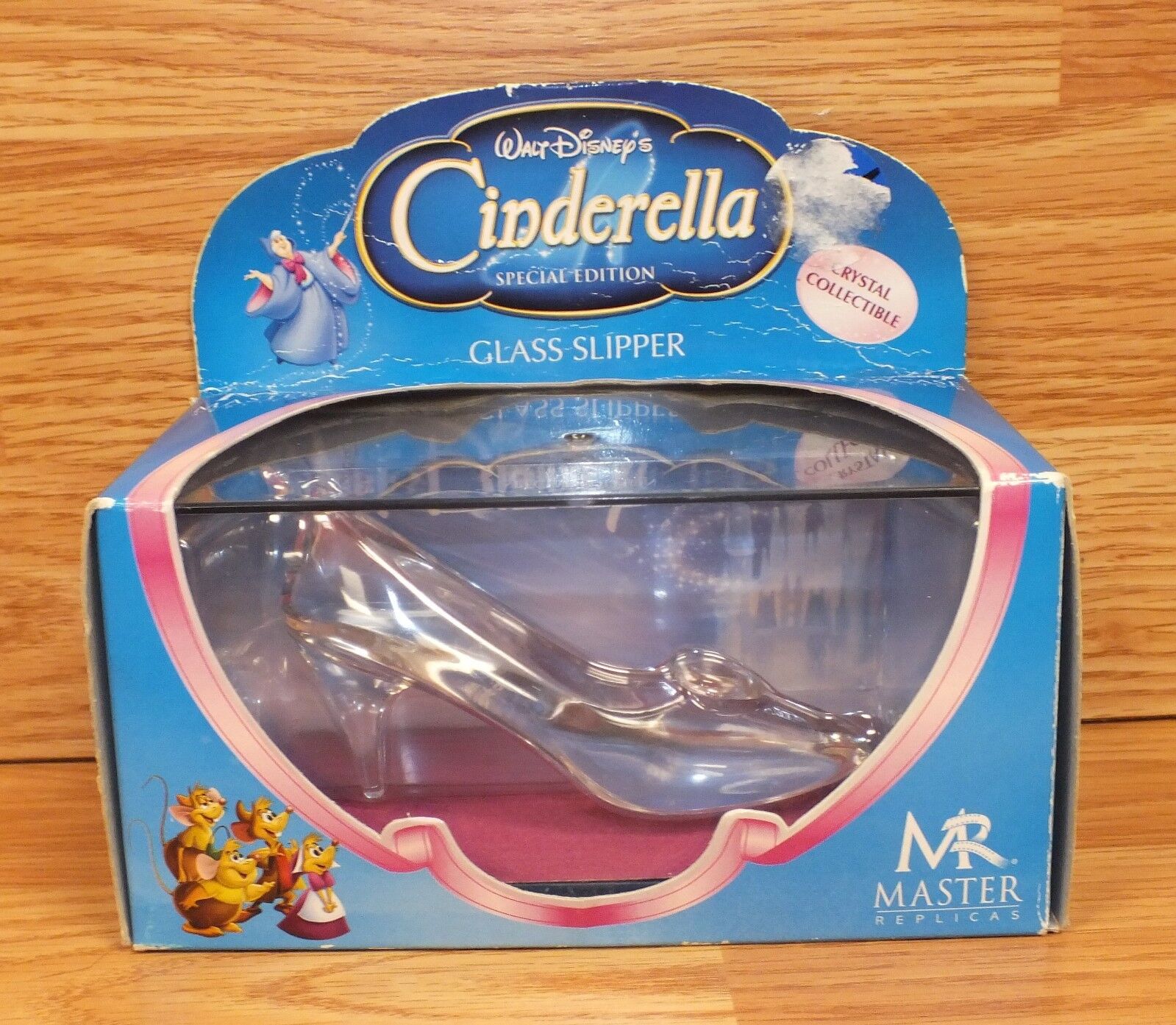 Mr. Master Replica Walt Disney's Cinderella Special Edition Glass Slipper *NOS* 