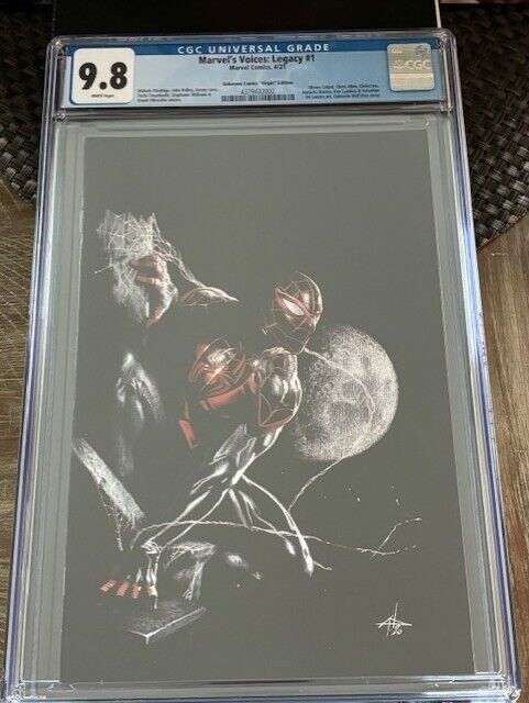 MARVEL'S VOICES: LEGACY #1 (EXCLUSIVE DELL'OTTO VIRGIN) ~ CGC GRADED 9.8 NM/M