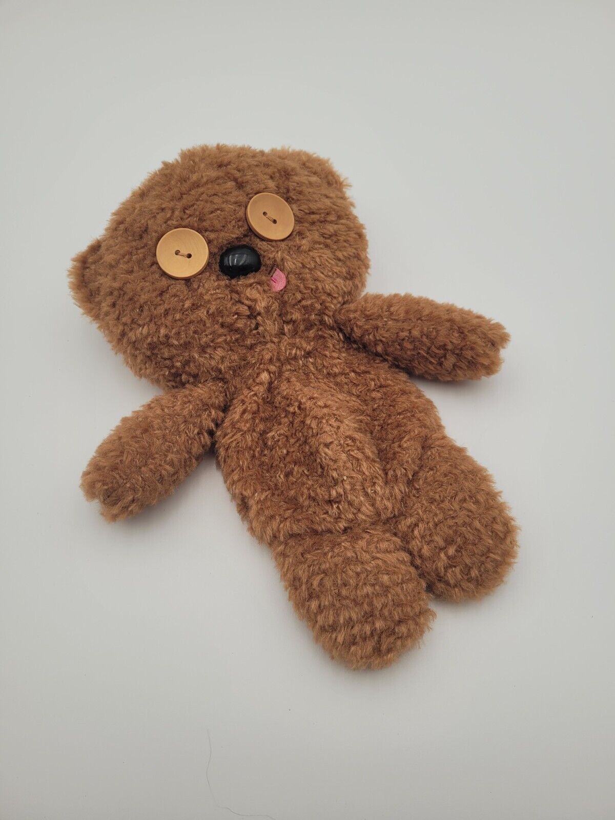 Minions Teddy Bear Time Plush Doll Pouch Pencil Case Zipper Bag Universal Button