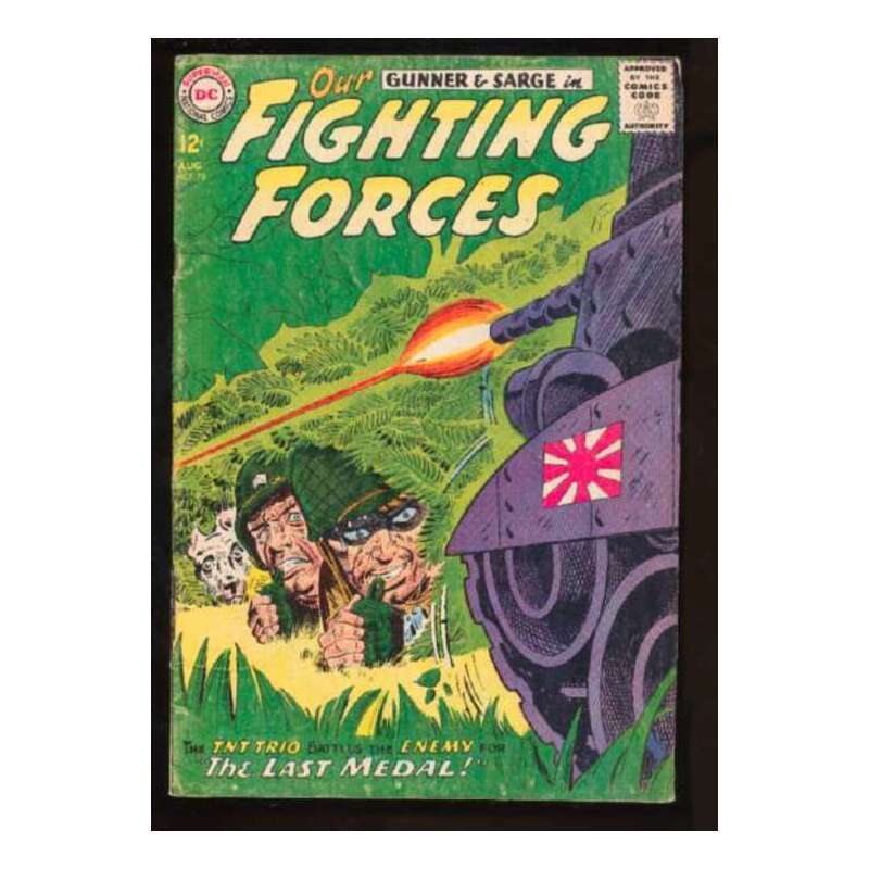 Our Fighting Forces #78 in Fine minus condition. DC comics [z*