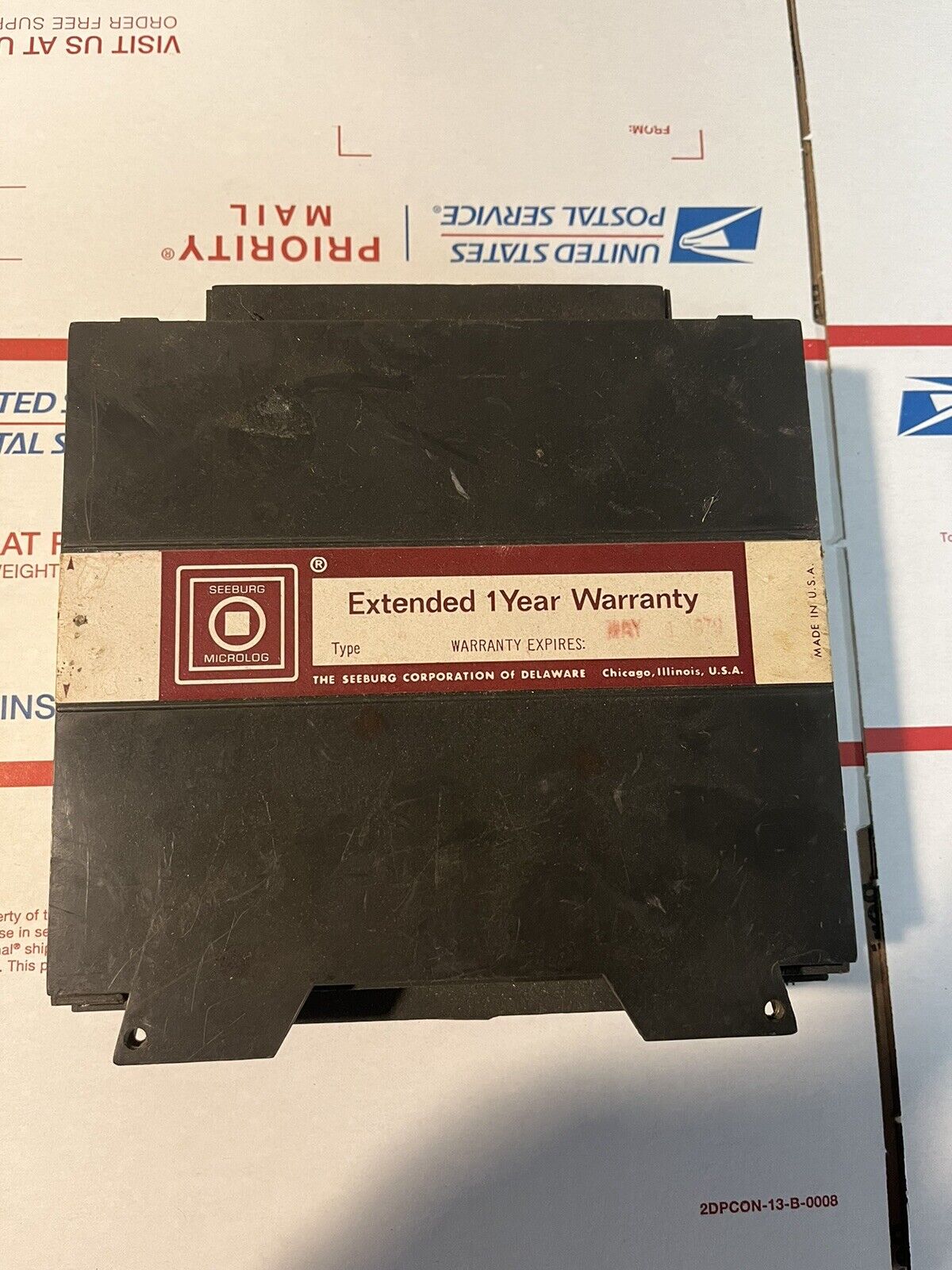 SEEBURG One Year Extended Warranty - Black Box